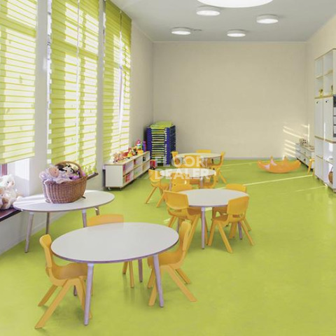 Forbo Marmoleum Decibel on Order 374235 green glow фото 2 | FLOORDEALER